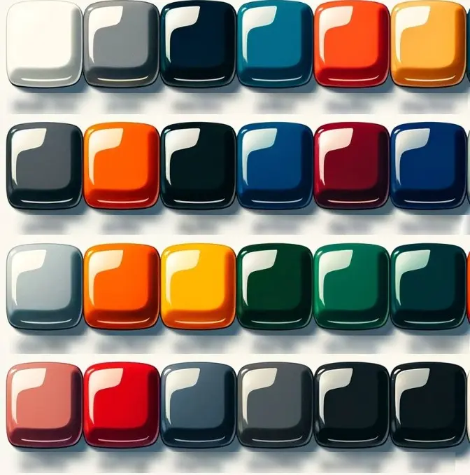 Coloured Roof